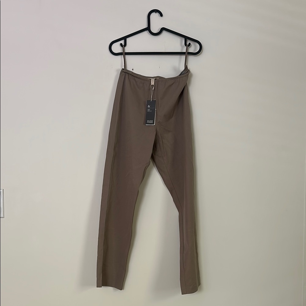 Eileen Fisher Gray Ankle Cropped Pants
